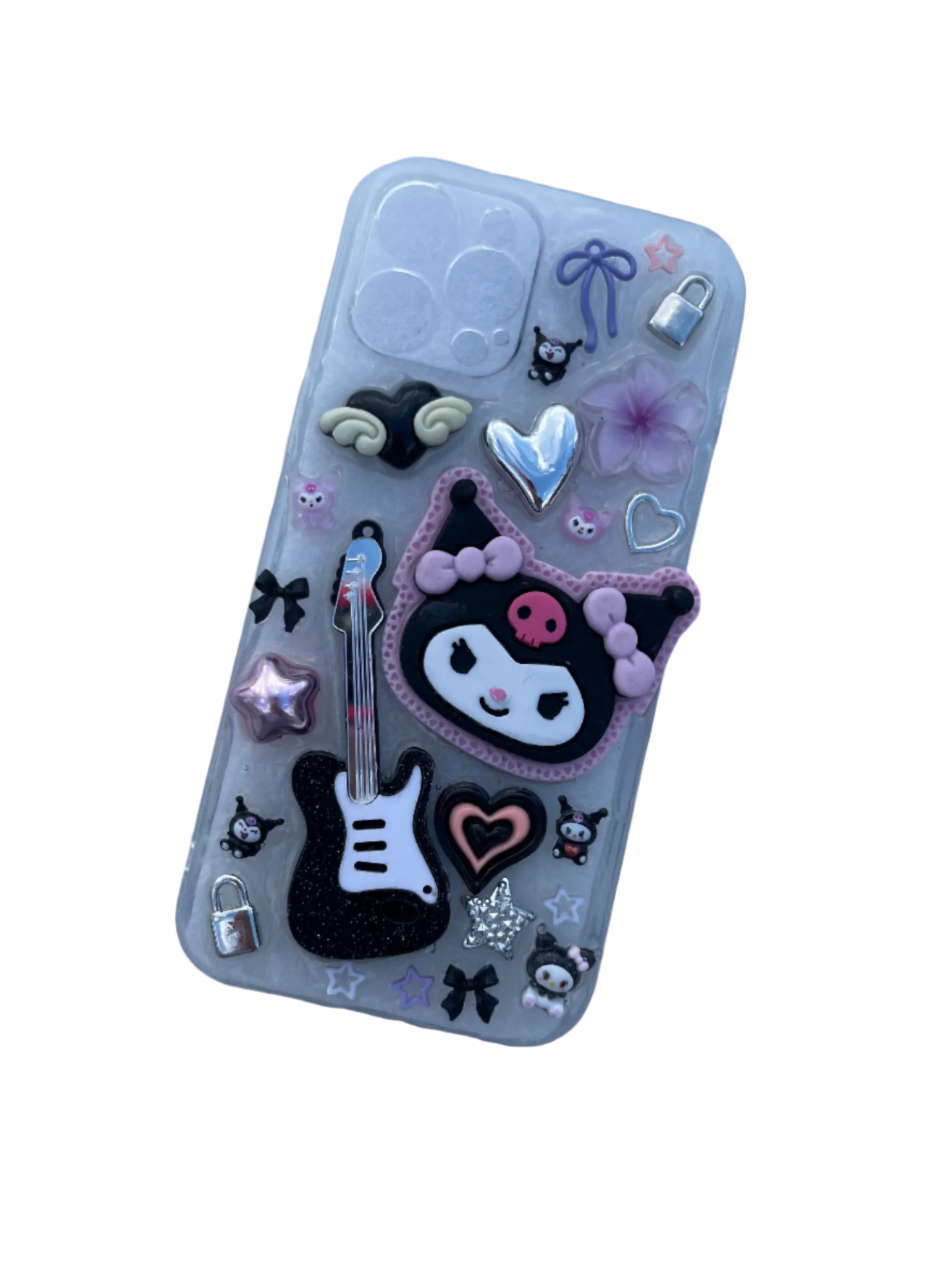 Kuromi Inspired Junked Case